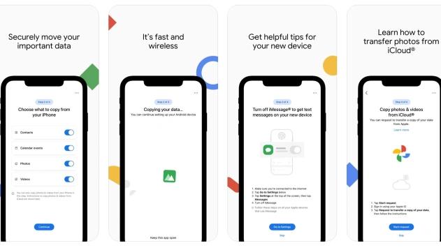 Google即将在iOS上推出"切换到Android"应用程序