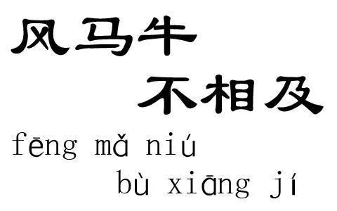 牛不相及"中的"风"的意思不是很清楚,今天我们就来学习一下这个成语