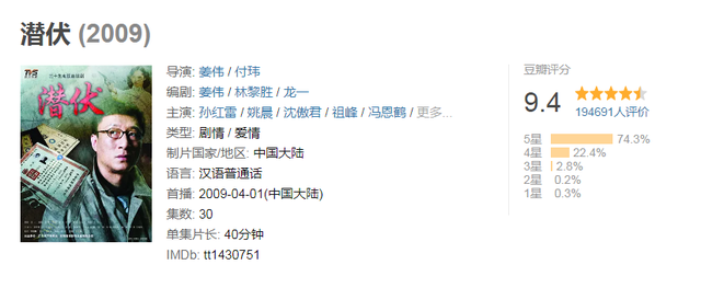孙红雷再演谍战剧，这次还会假扮夫妻，仿佛看到了《潜伏》影子
