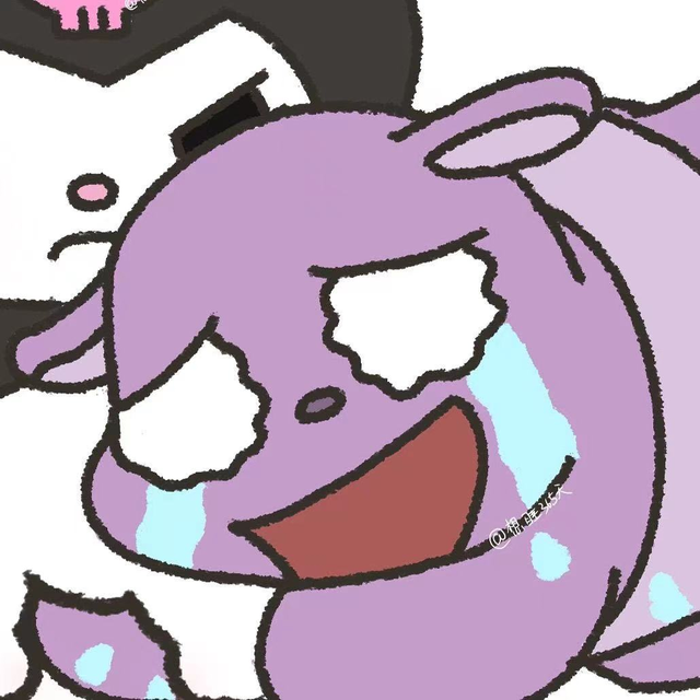 库洛米情侣头像，库洛米情头微信（库洛米巴库：三丽鸥情头）