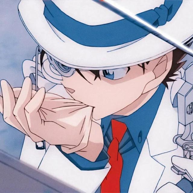 动漫怪盗基德头像微信，动漫怪盗基德头像（<黑羽快斗>头像合集）