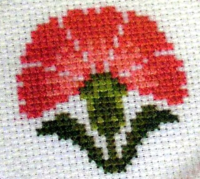 在家加工十字绣，在家加工十字绣赚钱吗（这些漂亮的十字绣都是她缝制的）