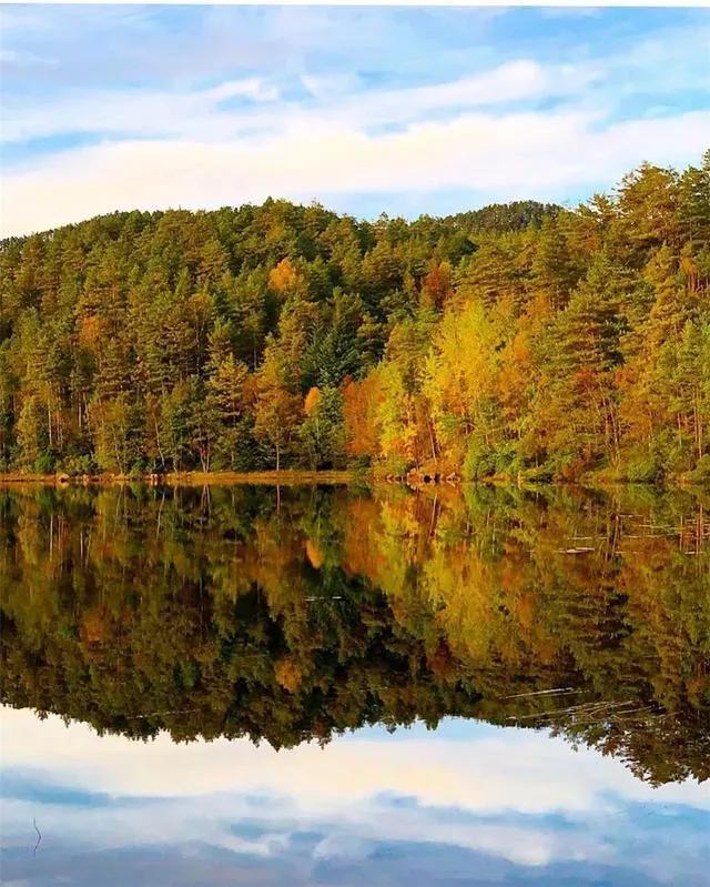 秋天是一个什么样的季节，秋天是一个什么样的季节写一段话（分享绝美秋色：叠翠流金）