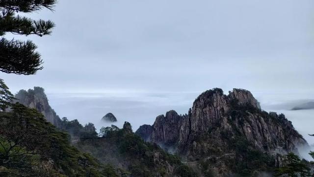 黄山云海奇观美景，黄山又现云海奇观 宛若仙境