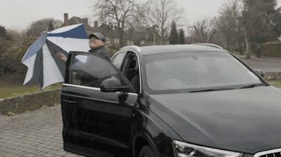 反向伞和普通伞区别，反向伞和正常折叠伞哪个更结实（收伞不湿身）