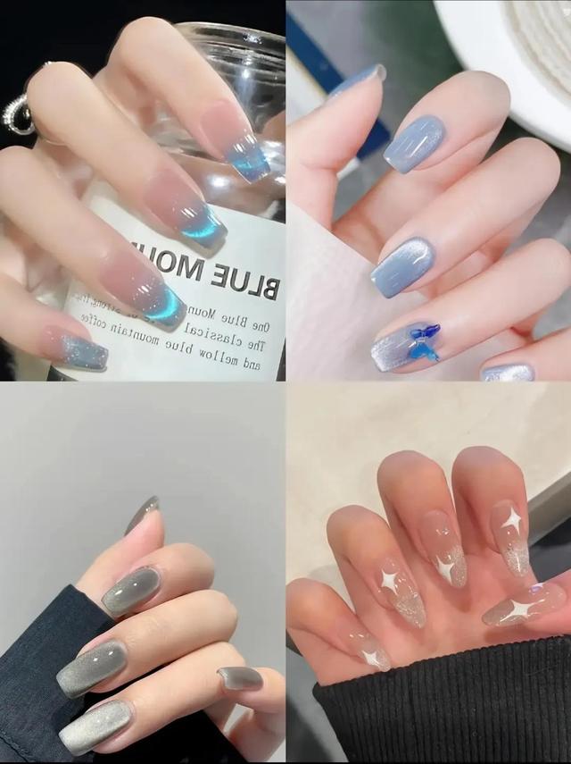 猫眼脚指甲款式，猫眼指甲是什么样的（猫眼系列美甲合集）