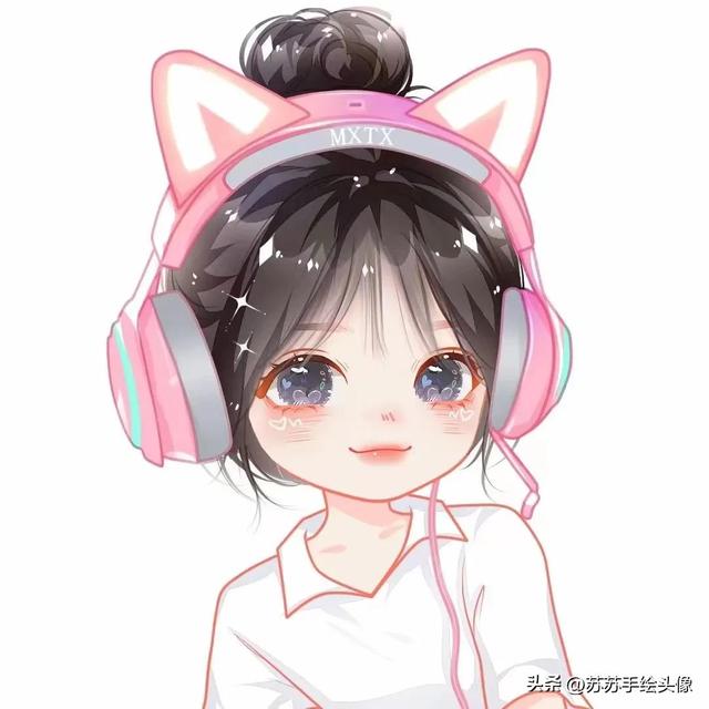 女生微信头像可爱卡通，适合女生的微信头像可爱萌卡通（可可爱爱的女生卡通头像）