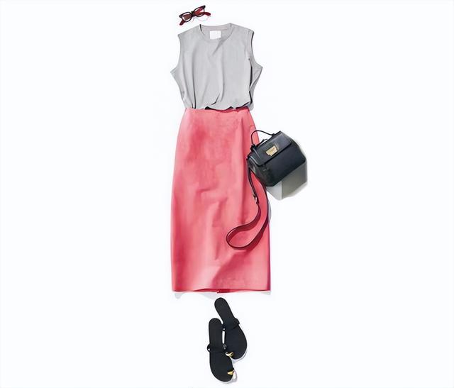 女生裙装穿搭，女生裙装穿搭图（4条半裙、15套穿搭）