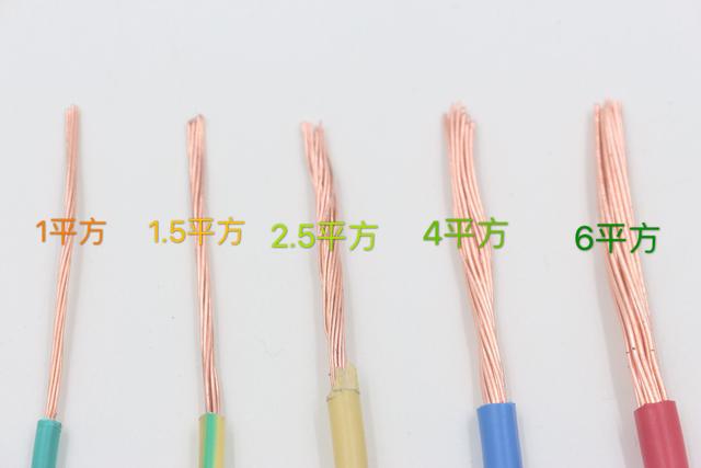 电线平方规格一览表，电线平方规格一览表功率（全屋用10平方线可以吗）