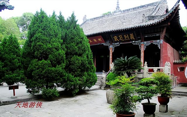 阆中古城景点地图高清版大图，初识中国风水宝地阆中古城