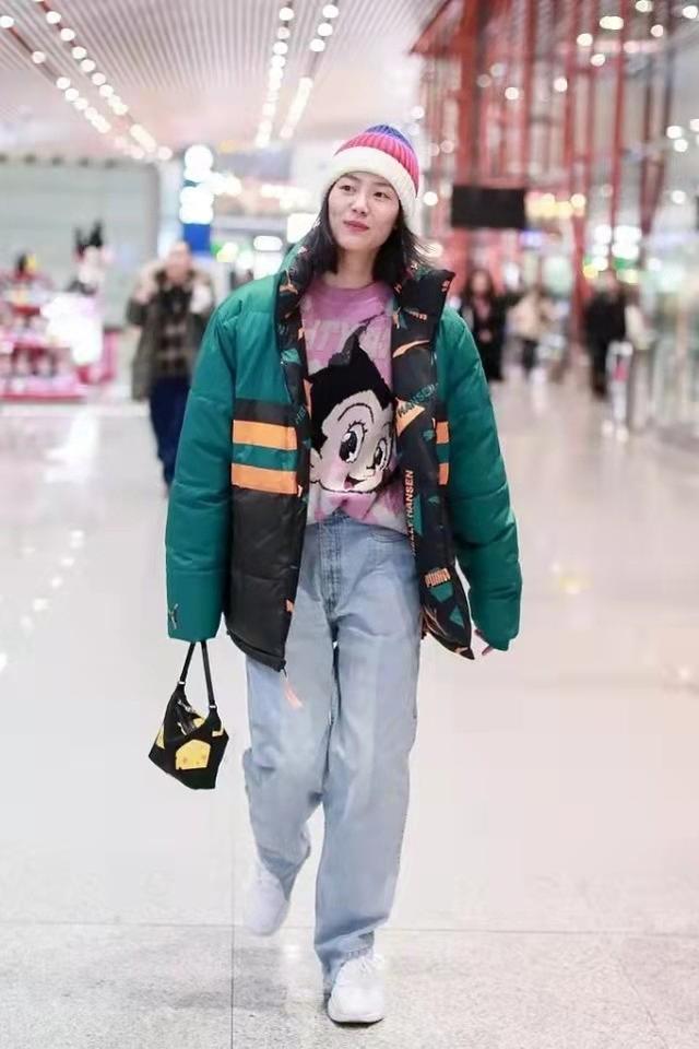 面包服怎么搭配，面包服怎么搭配好看女（超模过冬也像普通人）