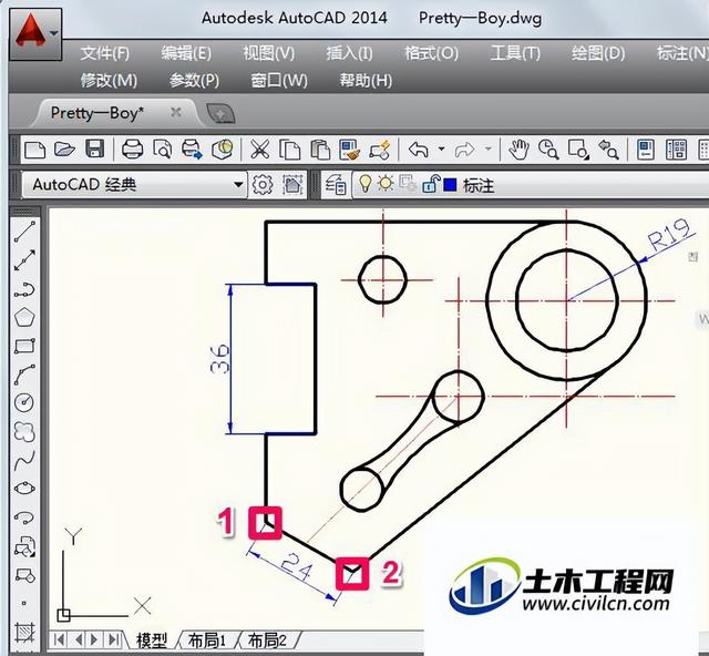 cad斜线怎么标注尺寸，CAD软件斜线垂直标注（CAD如何来标注尺寸）
