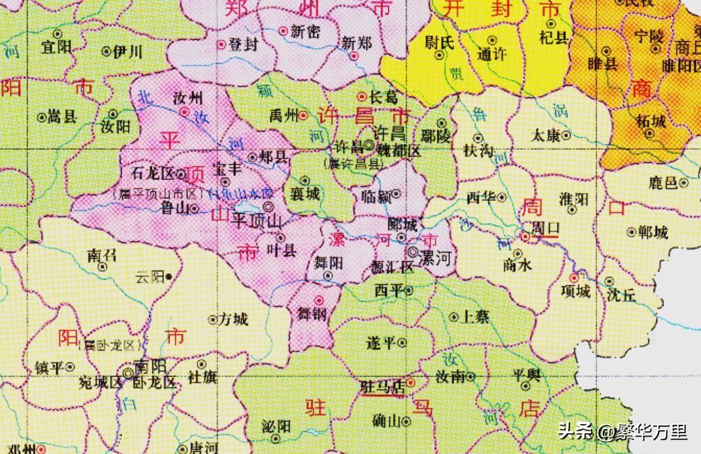 河南省有几个市(郑州市有几个区几个县)