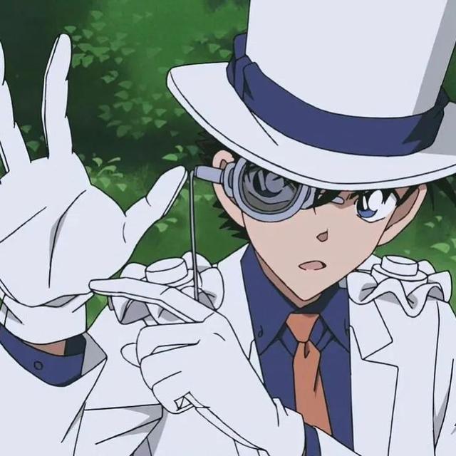 动漫怪盗基德头像微信，动漫怪盗基德头像（<黑羽快斗>头像合集）