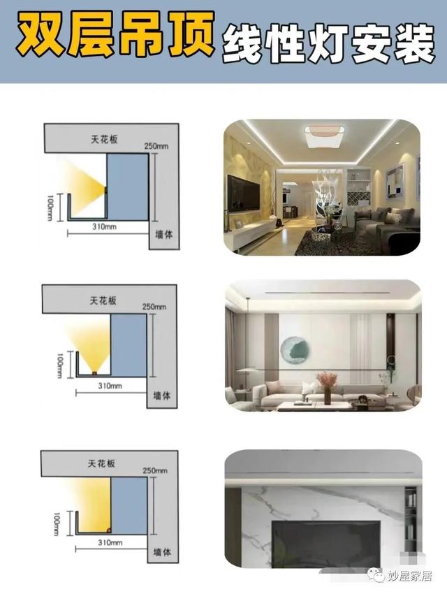 天花板吊顶怎么安装，室内吊顶怎么安装（12种吊顶安装以及验收标准）