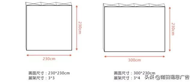 展架的种类和尺寸有哪些，展架的常见尺寸（21种常见展示器材的种类和标准尺寸）