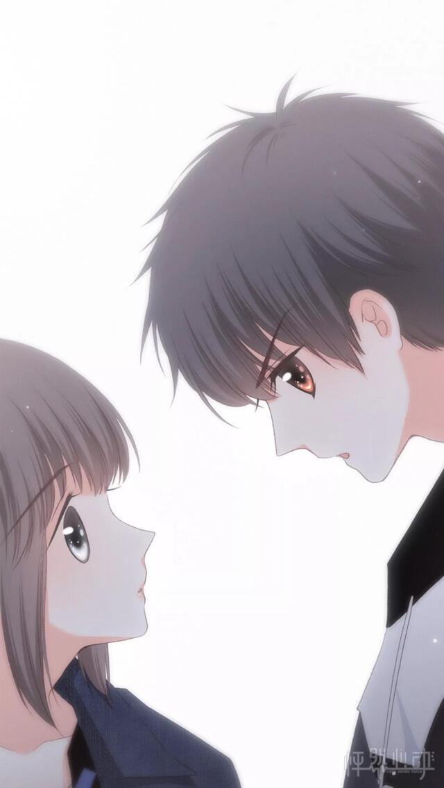 情侣动漫壁纸系，动漫情侣墙纸（，爱情本不公平，就看你觉得公不公平图片）