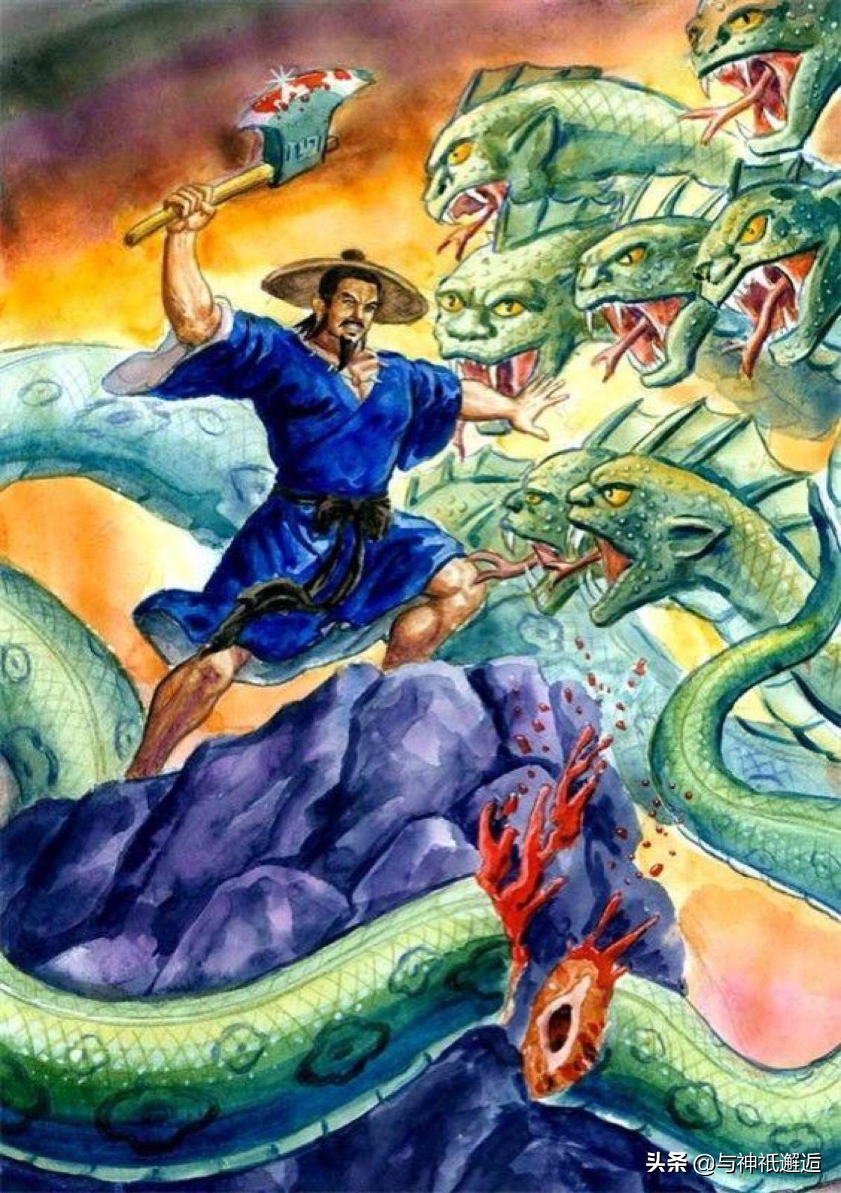 陆吾是神话中的昆仑神山的山神,据《山海经·西山经