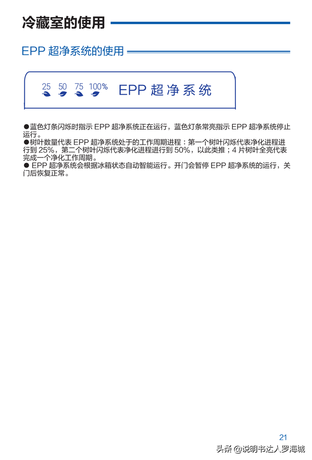 海尔冰箱使用说明书，海尔冰箱操作手册介绍（BCD-461WGHFD14WYU1说明书）