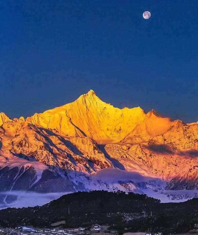 世界上最长的山脉是什么，世界最长的山脉（祖国大好河山欣赏之卡瓦格博峰）