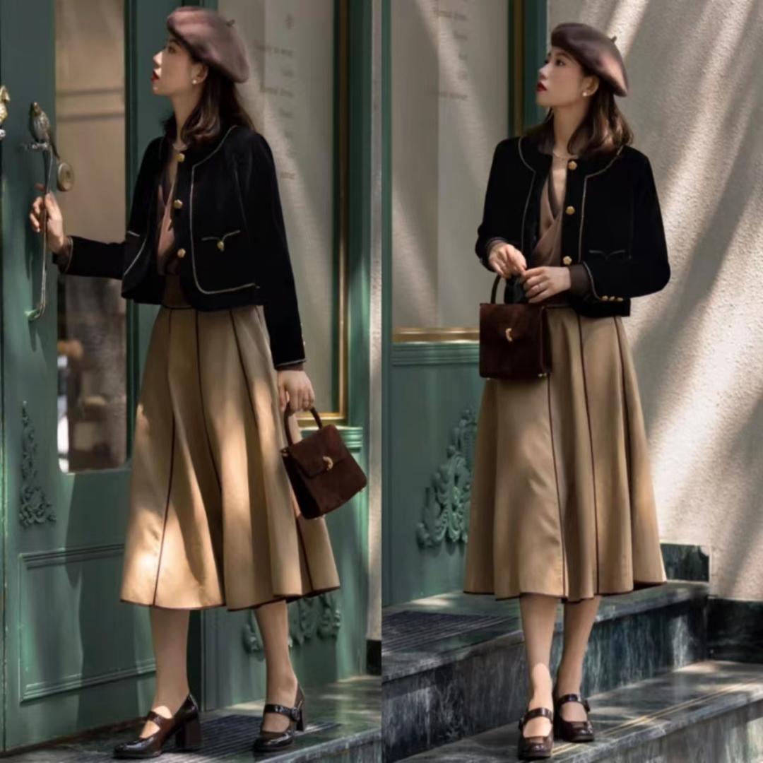 咖色裤子搭配什么裤子女好看,咖色最佳搭配颜色