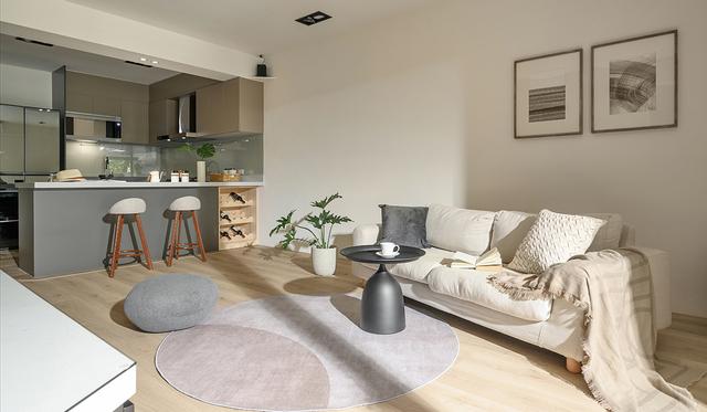 旧房简单翻新装修，自己动手简单旧房翻新简单（让83㎡居家清新治愈）