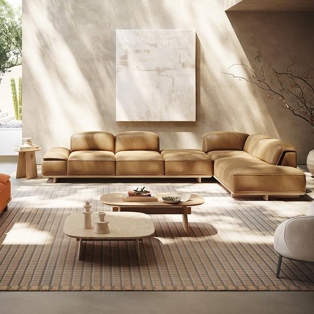 沙发图片2022新款图片，最流行的沙发款式（2022年新款意大利纳图兹ADAM新风格圆润线条极简现代休闲亚当沙发）