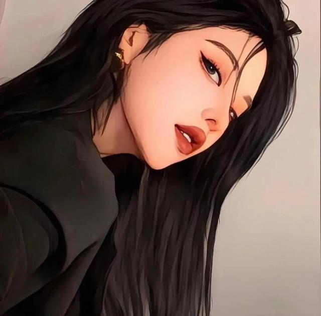 女孩漫画图片高冷步骤，女孩漫画图片 高冷（#高冷漫画头像）