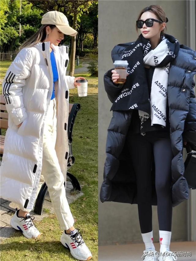 老爹鞋搭配什么裤子穿好看，老爹鞋穿什么裤子好看（“羽绒服+鲨鱼裤+老爹鞋”=今年最火的穿搭）
