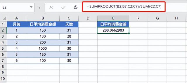 excel加权平均，Excel中怎样利用公式来设置加权平均（Excel统计函数）