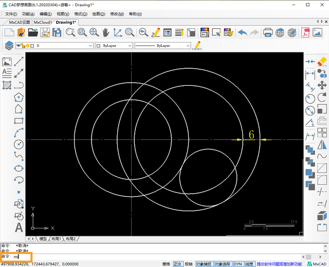 cad镜像快捷键，CAD中的镜像快捷键怎么使用（CAD相切、相切、半径的画圆方式与镜像命令的综合应用）