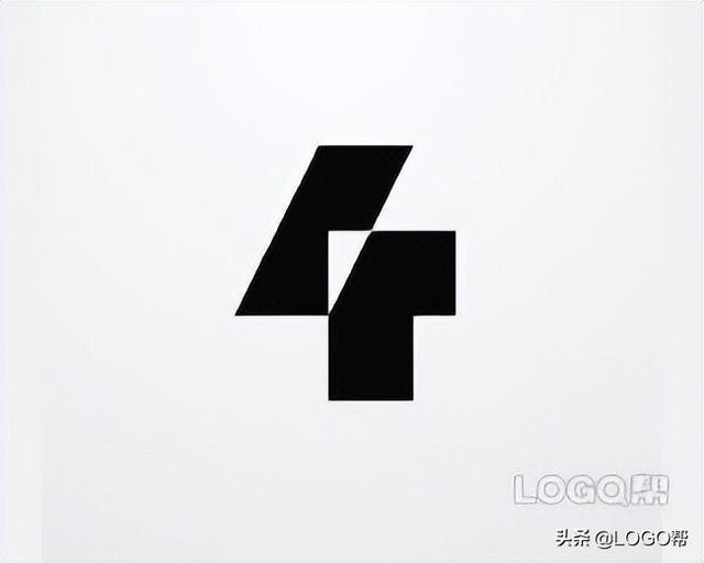 数字4在田字格的正确写法，数字3在田字格的正确写法（近百张数字“4”主题LOGO设计）
