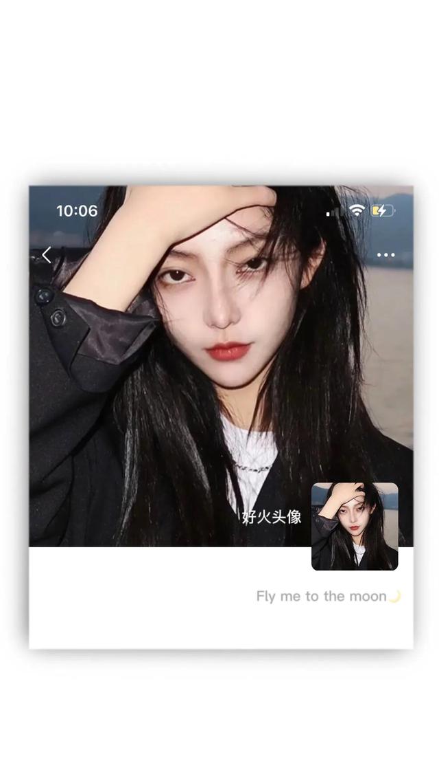 黑色系头像微信，黑色系头像（今天走高冷御姐风#黑色系女生头像）