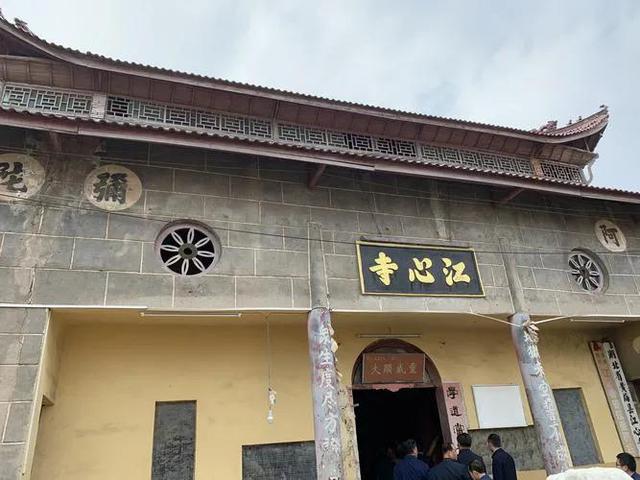 黄梅蔡山江心寺图片