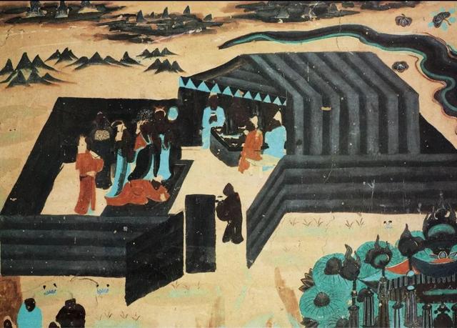 敦煌壁画图片大全，敦煌飞天壁画高清图（敦煌壁画对于中国画坛的影响）