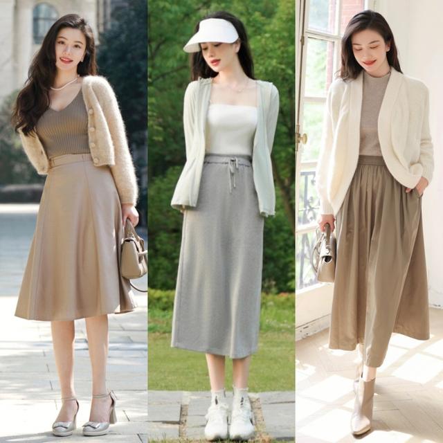 白色半身裙搭配什么上衣好看，白色半身裙搭配什么上衣好看夏（穿半身裙搭配这4件短上衣）