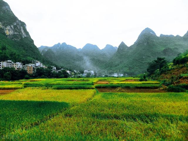 广西最好的山水田园，广西7处山水田园风光