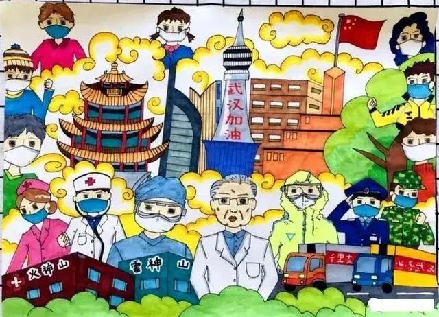 五一手抄报可以画什么，五一手抄报画什么颜色最新鲜（五一劳动节第一波创意手抄报+抗疫主题绘画）