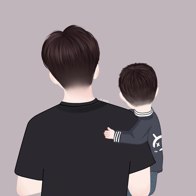 简笔画一家三口，一家三口简笔画画法大全（一家三口或一家四口头像2）