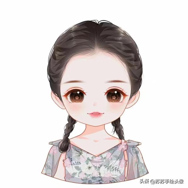 卡通头像女生唯美可爱，超可爱女生唯美俏皮旧漫头像微信（俏皮可爱的女生动漫头像）