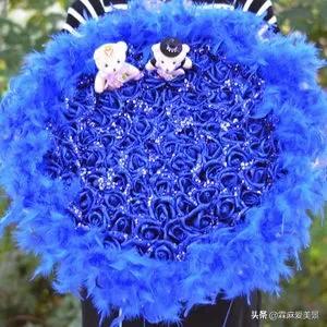 蓝色妖姬花语，分享图片—醉美的蓝色妖姬（蓝色妖姬花语文案）