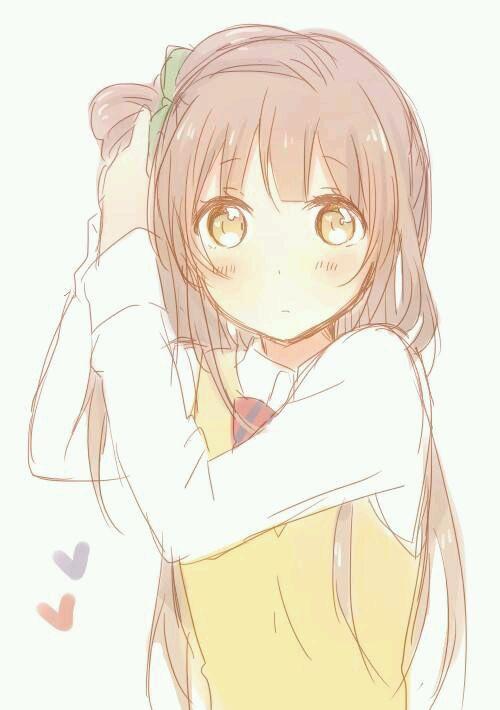 念七 动漫女生可爱卡通人物头像微信，念七 动漫女生可爱卡通人物头像（全世界都会为你让路）