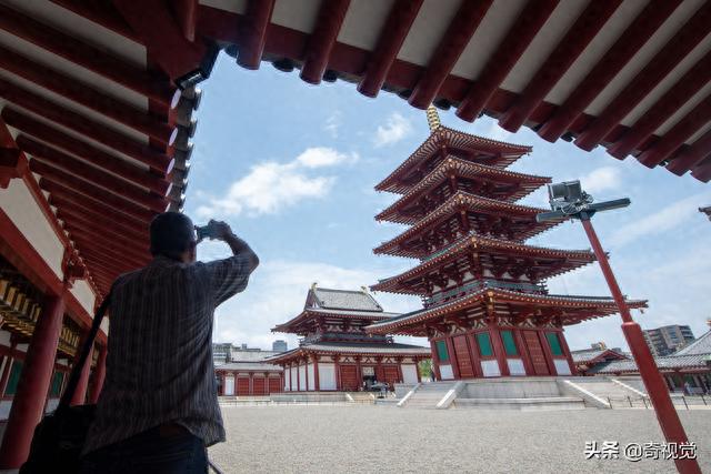 这是四天王寺，日本大阪旅游绝对不能错过的佛教寺院