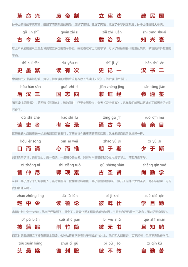 朗诵三字经全文，三字经儿歌朗诵全文（经典诵读——三字经翻译版）
