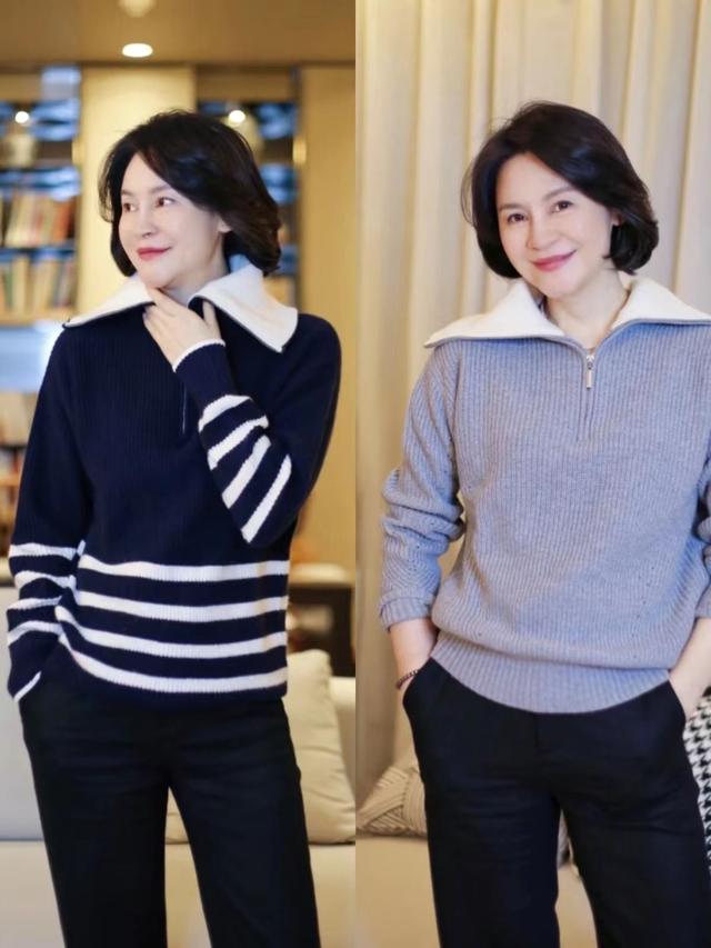 时尚秋装如何搭配，今年秋装怎么搭配才时尚（优雅妈妈辈们从来无惧岁月）