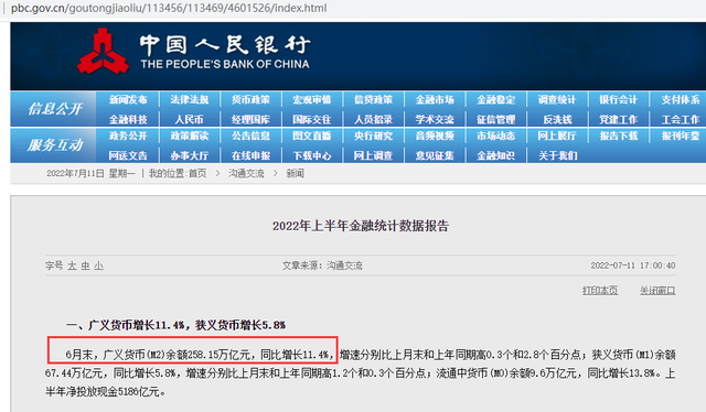 m2增长意味着什么，m2余额增加意味着什么（M2已258.15万亿）