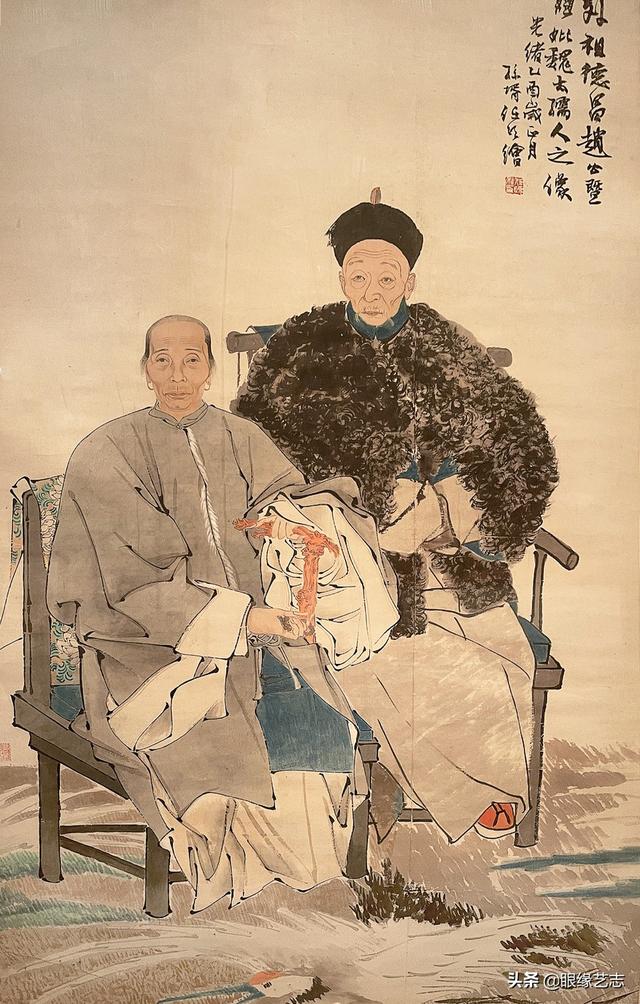 中国历史人物画像，中国历史人物画像大全（清代名家肖像画中的行乐图）