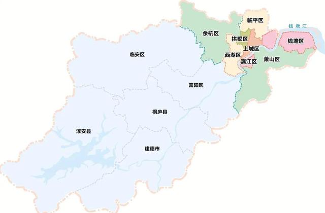 杭州市临平区属于哪个区，杭州12个区县GDP