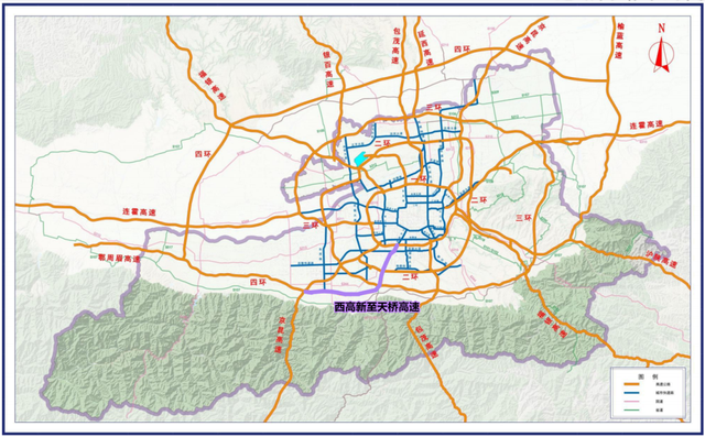 西安东西路西南路，西安西南大通道定档2025