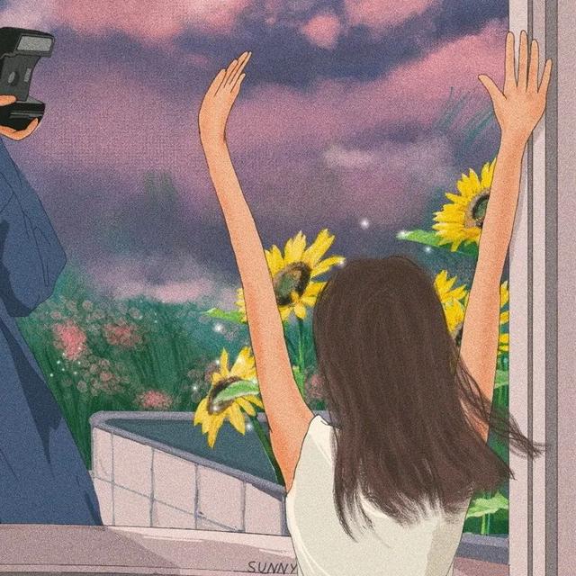 最美日落的头像微信，最美日落的头像（2022最新微信头像）